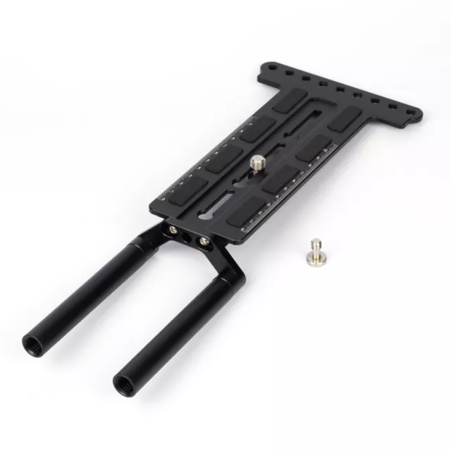 Camera Mounting Dovetail Extension Plate fr DJI Ronin-M MX Gimbal BMCC Focus DIY