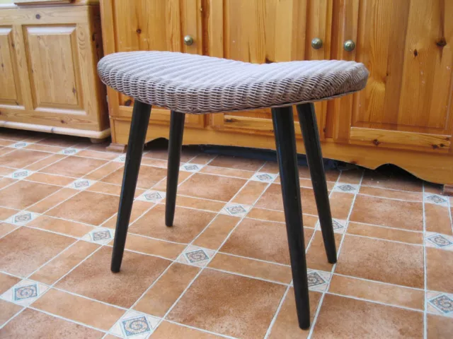 Lloyd loom dressing table stool discount