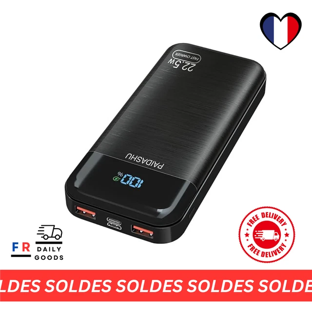Powerbank Gravity 27'000 mAh | Batterie Externe Puissante pour Ordinateurs