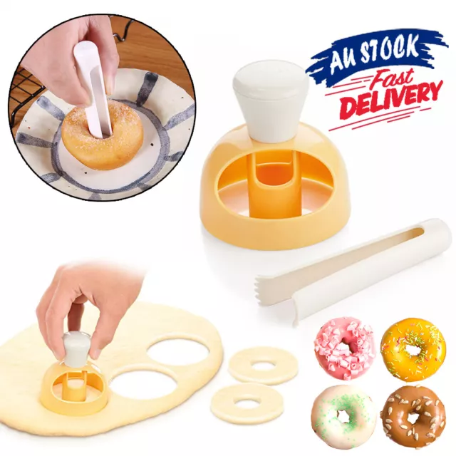 Donut Mold Bread Cutter Baking Desserts Maker Decorating Cake DIY Creative Tools