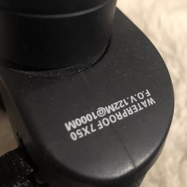 Seben Binoculars 7x50mm Waterproof Black Field Bird Train Spotting Solid Build 3