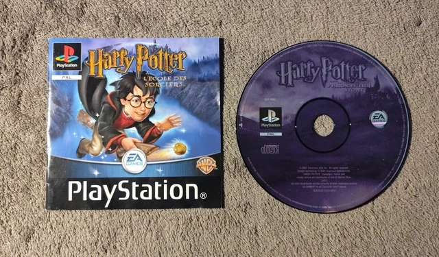 Jeu Harry Potter à L'École Des Sorciers PlayStation 1 (PS1) - Version PAL FR, Bon état, Boîtier Et Notice