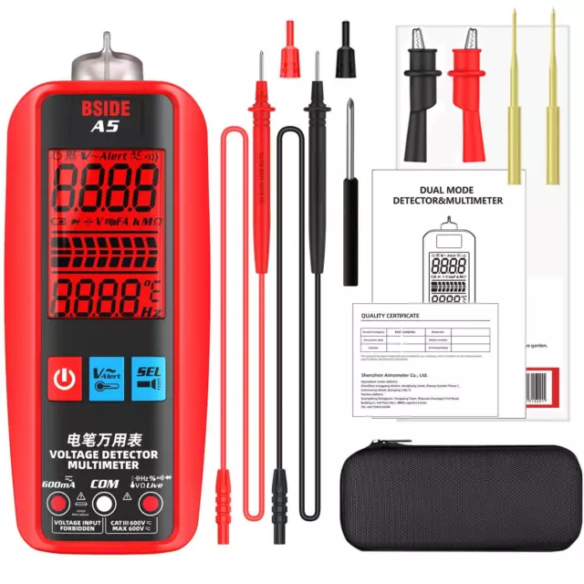 Digital  Multimeter Measurement Test Meter Temp  F9O1