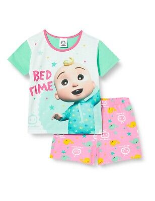 CoComelon Girls Pyjamas Short PJs Ages 6 Months to 5 Years