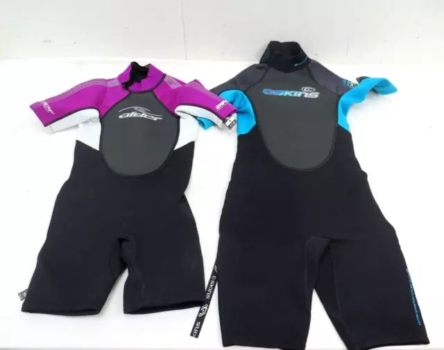 Alder impact Size S / C Skins Size M Kids Shortie Wetsuit x 2 7-8 Age