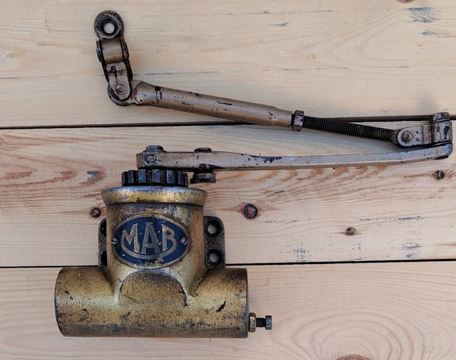Vintage  Italian  antique Closer Door salvage by MAB  A 1 potbelly