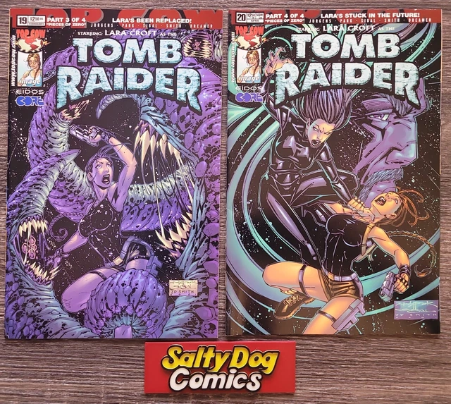 Image/Top Cow - Lara Croft TOMB RAIDER #19 + #20 - High Grade Optioned TV Spec