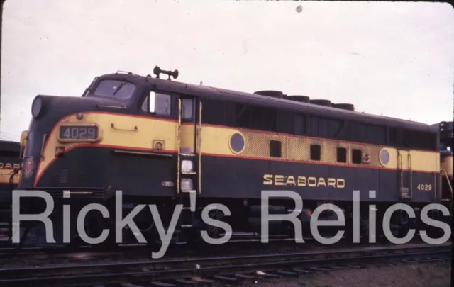 Duplicate Slide SAL #4029 EMD F3A Seaboard Air Line 1960s