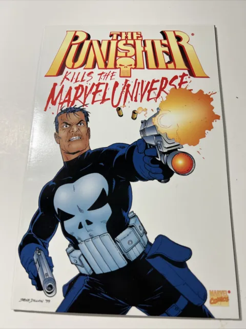 The Punisher Kills The Marvel Universe Third Printing Steve Dillon VG