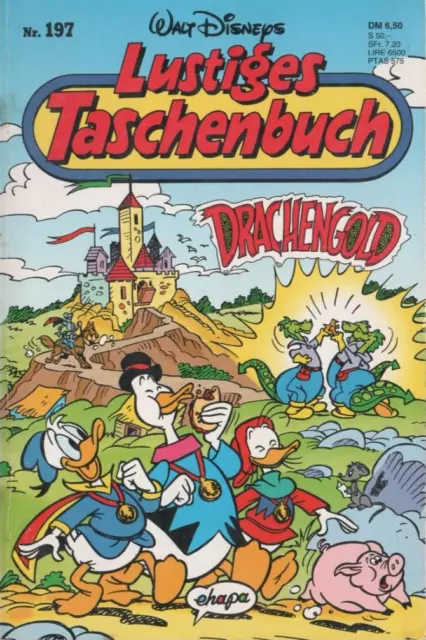 Walt Disneys LUSTIGES TASCHENBUCH *Drachengold* Nr. 197 von 1994 ERSTAUFLAGE