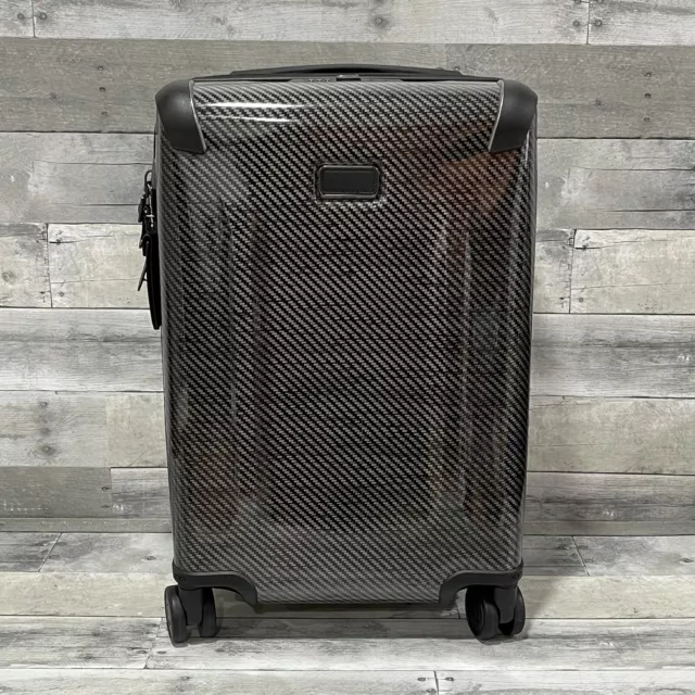 TUMI International Expandable 4 Wheeled Carry-On Suitcase - Graphite NEW