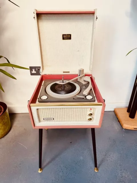 Vintage/Retro 1960s Dansette Bermuda Record Player  (Working, Needs A Service)