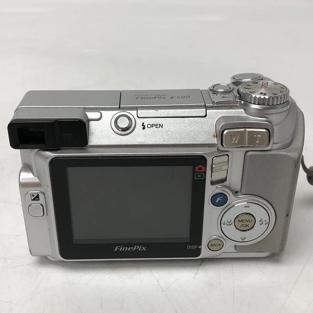 FUJIFILM FINEPIX E500 Viewfinder Digital Camera Point Shoot 4.1MP 3.2x