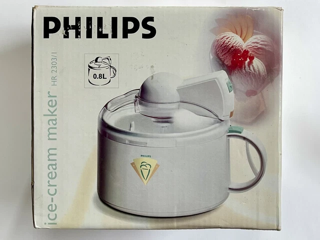 Philips ice cream maker manual best sale