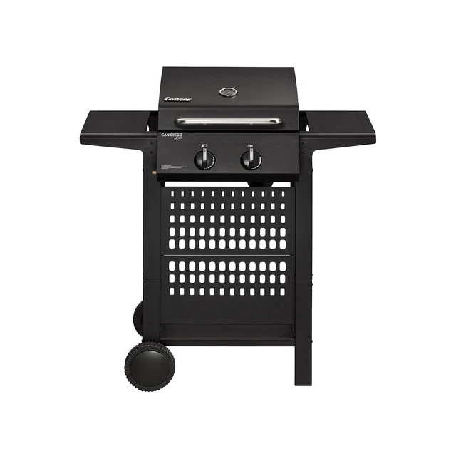 Enders Gasgrill San Diego Next 2, 2 Brenner Edelstahl Grill BBQ Grillwagen Schwa