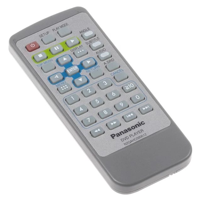 ORIGINAL PANASONIC N2QAHC000012 Télécommande Pour DVD Player/Éprouvé