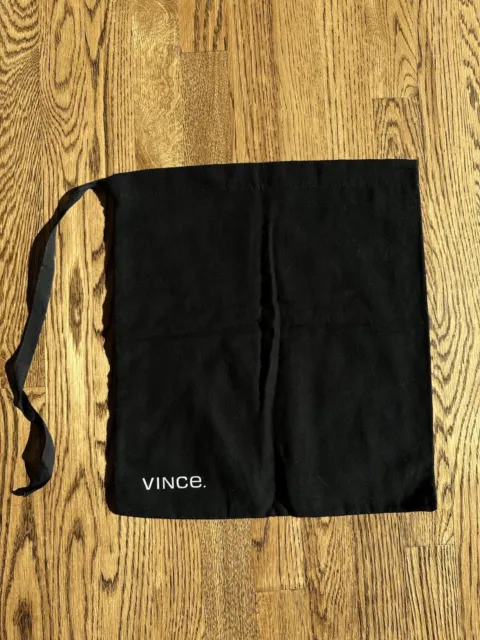 Vince Dust Bag Black 14"x16"