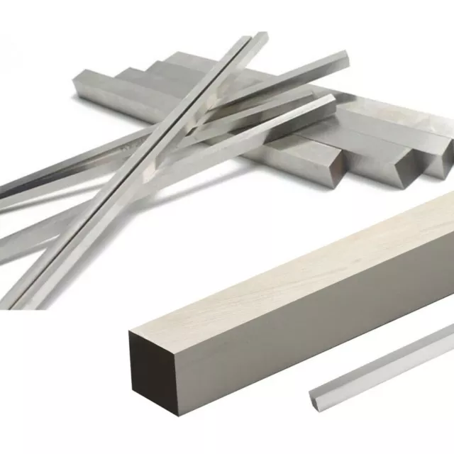 HSS Square Bar Tool Set for Milling and Turning 200mm Length Sizes