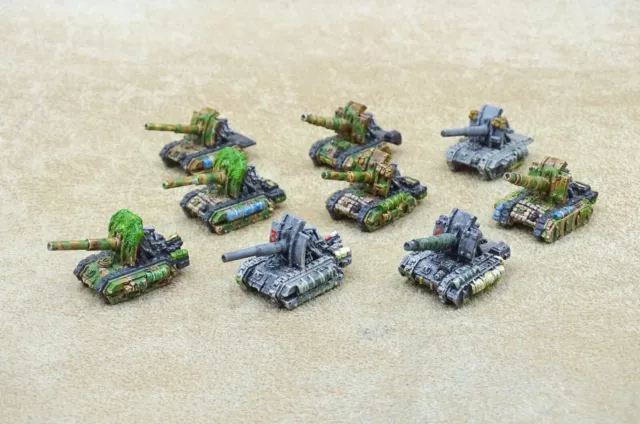 Epic Imperial Guard metal BASILISK x9 Well Painted Citadel 03320 Epic Imperial Guard metal BASILISK x9 Well Painted Citadel 03320