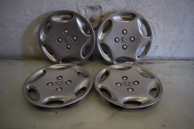 4x Coprimozzo Copricerchi Peugeot 106 Restyling 13 " 13 Pollici F88638