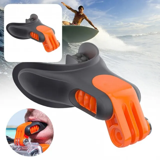 Mouth Mount Holder Professional Breathable Bite Mount Floaty Surfing Camera