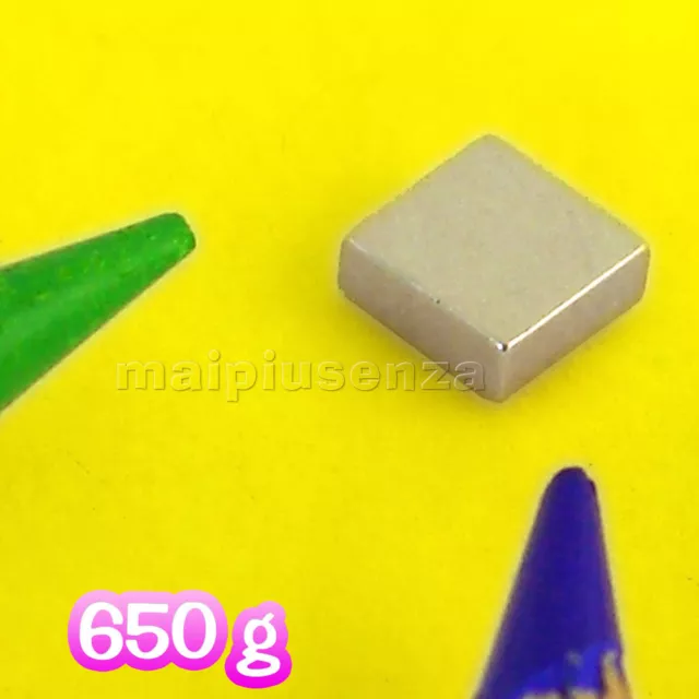 20 magneti frigo potenti 5x5x2 mm magnete calamita NEODIMIO calamite per FIMO