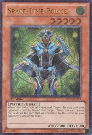 Space-Time Police [GENF-EN023] Ultimate Rare​ Lightly Played 1st Edition