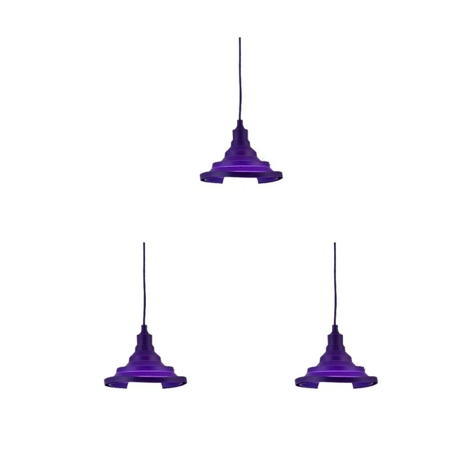3 stücke E27 220V moderne einfache bunte silikon pendelleuchten mode diy design