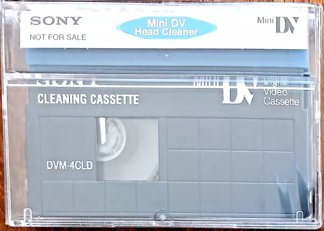 Cassette k7  MiniDV Mini Dv SONY  nettoyage cleaner DVM4CLD neuve