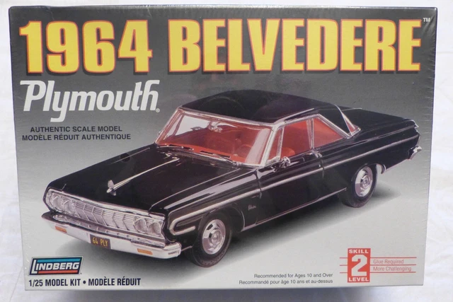 Open Sealed Inside Lindberg 64 Belvedere Shipping USA Only