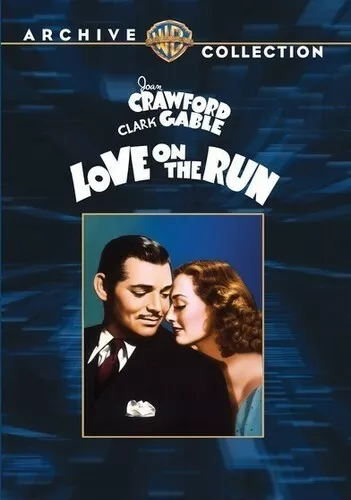 Love On The Run DVD 1936 Clark Gable, Joan Crawford, Franchot Ton W.S.Van Dyke