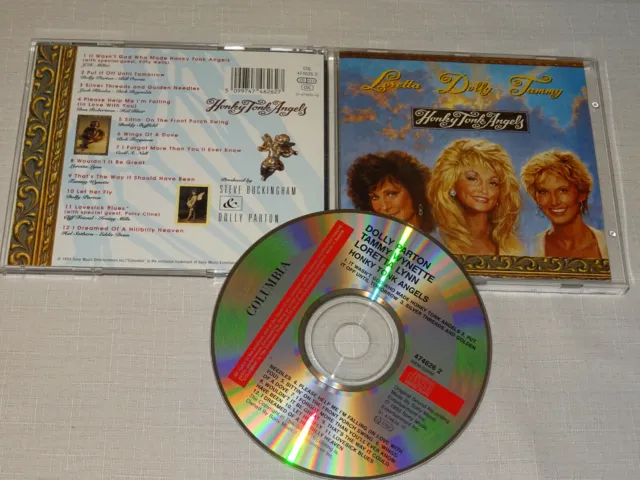 Dolly Parton, Tammy Wynette...... - Honky Tonk Angels / Album-Cd 1993 (Mint-)
