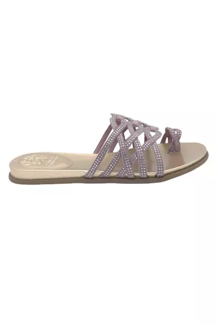 Vince Camuto Embellished Toe-Loop Sandals Emmista Rose Smoke