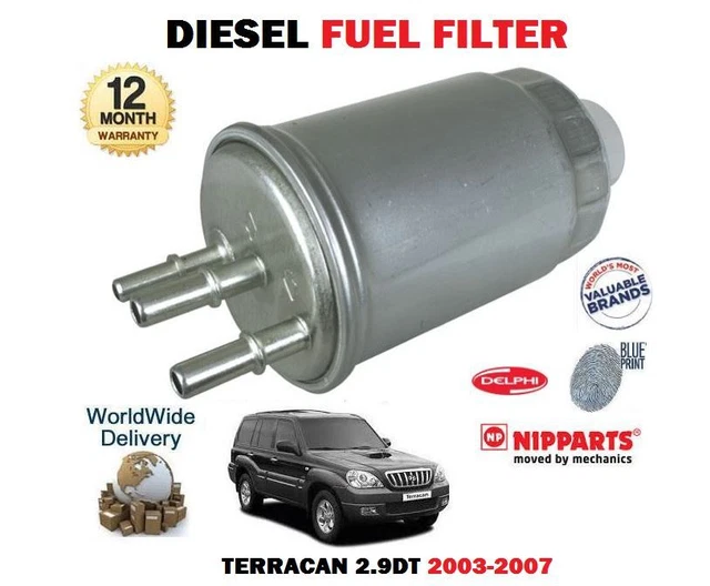 Western Filters Service Kit For Hyundai Terracan 2.9L CRDI Turbo Diesel 2004-on (WFK84)