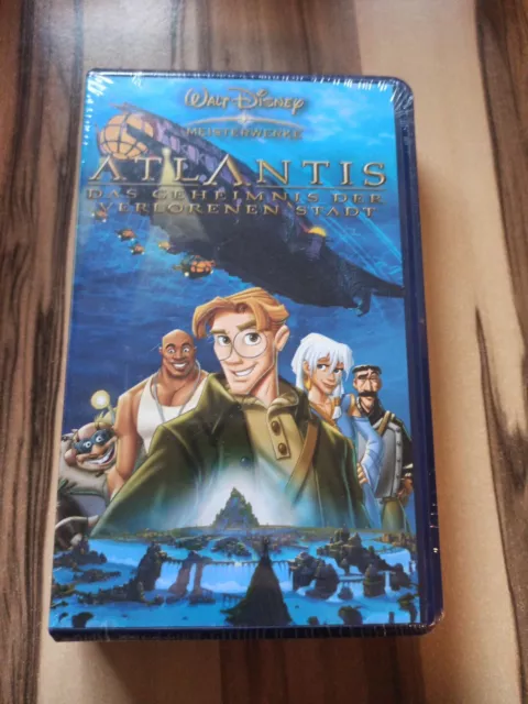 Atlantis Walt Disney Meisterwerke VHS Videokassette Neu In Folie