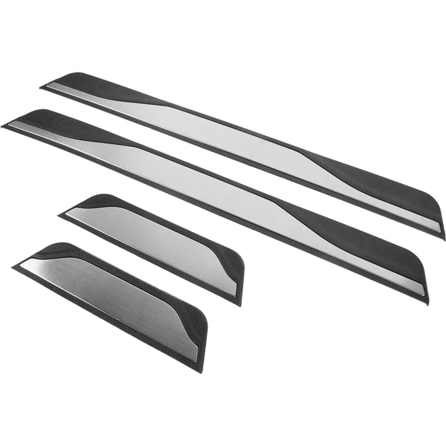 Protezione Davanzale Portiera Per MG ZS - 4 Pezzi In Acciaio Inox, Anti-Graffio - Blu - Foto 2