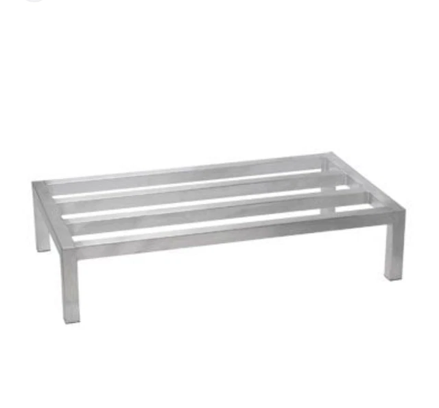 Aluminum Dunnage Rack Commercial Floor Food Shelf