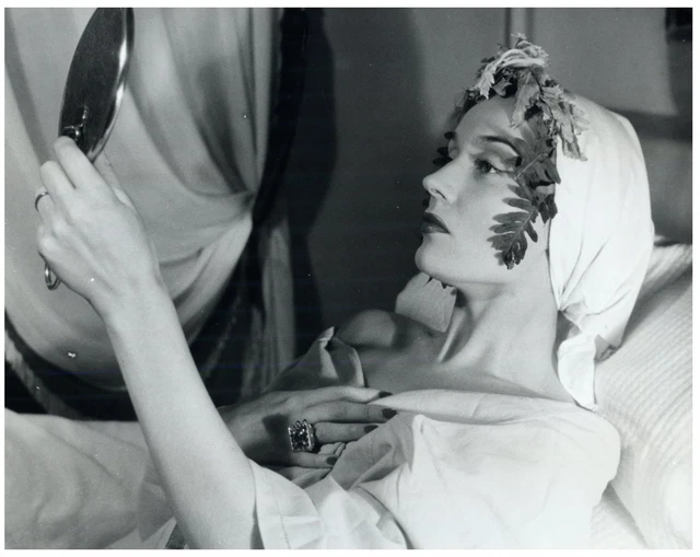 Photo Vintage Tirage Argentique 13x18 Cm - Actrice à Identifier - Circa 1950
