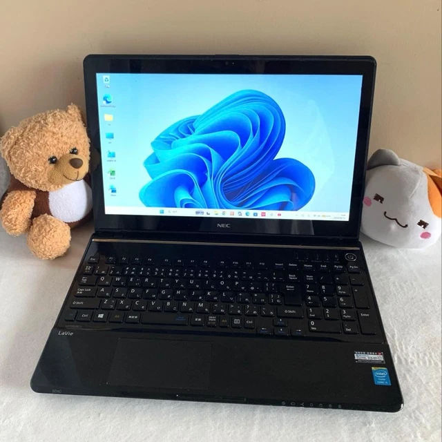 NEC LAVIE LAPTOP Windows 11 Core i3 8GB SSD256GB Blu-ray 15.6
