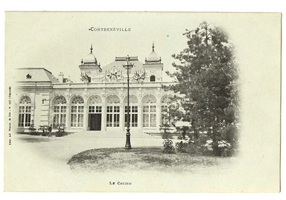 CPA 88 Vosges Contrexéville Le Casino