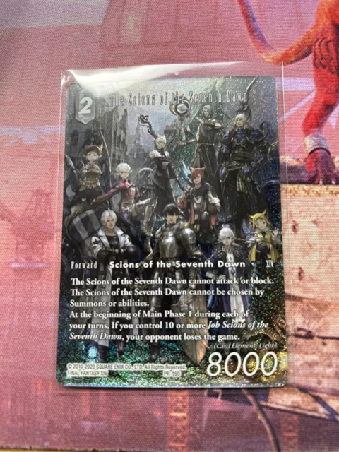 The Scions Of The Seventh Dawn PR 150 Full Art Foil Final Fantasy TCG FFTCG