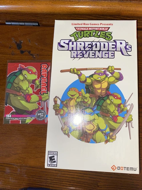 Teenage Mutant Ninja Turtles Shredders Revenge Classic Edition Switch LRG SEALED