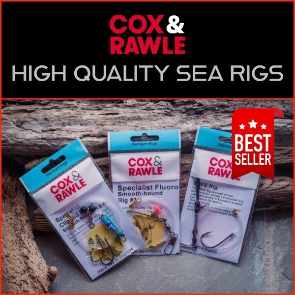 COX RAWLE Ready Tied Sea Fishing Rigs Beach/Boat New Full