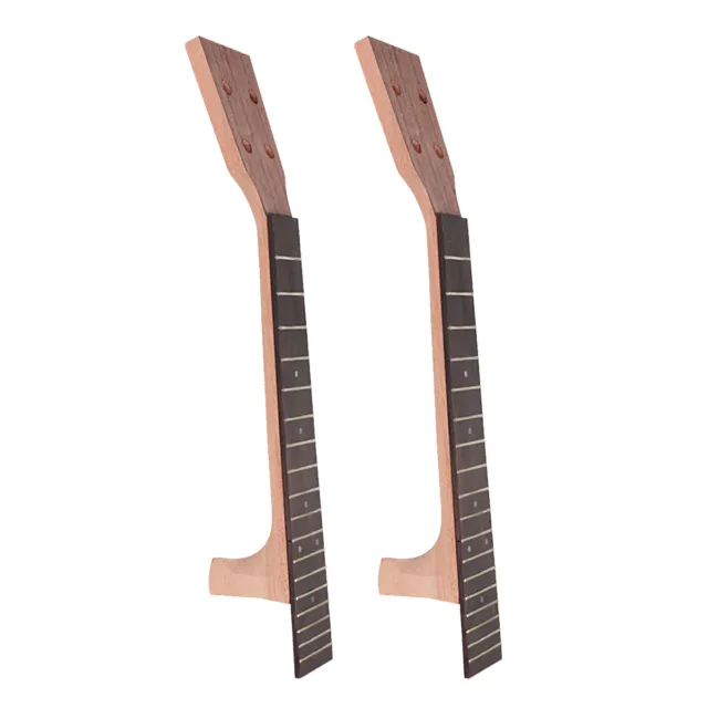 Tenor Ukulele Neck Fretboard Fingerboard for 26 Inch Uke Parts Rosewood Set of 2