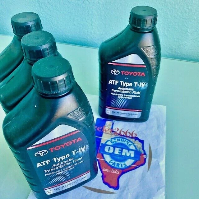 Toyota/Lexus Type-4 Transmission Fluid - 4 Quart OEM Fluid 00279-000T4-01