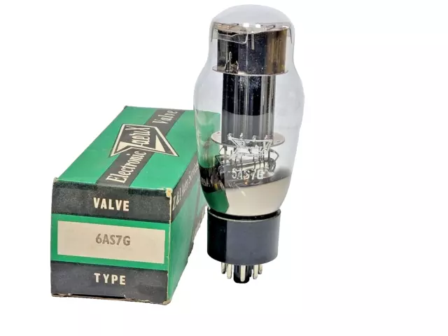 6AS7G=6N13S=ECC230=6N5S=CV2523 ZAERIX DOUBLE TRIODE   TUBE NOS in BOX/ QTY-1