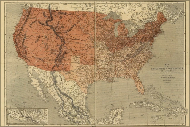 POSTER MANY SIZES Map Of The - Poster Many Sizes Map Of The United States.webp