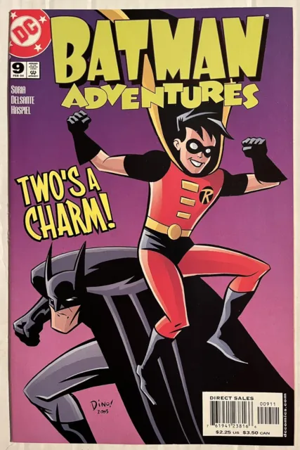 Batman Adventures #9 (Vol. 2 - 2004) 1st Robin cover in series