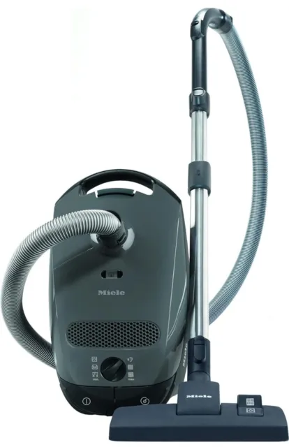 Miele Classic C1 Pure Suction PowerLine Graphite Gray Canister Vacuum Cleaner