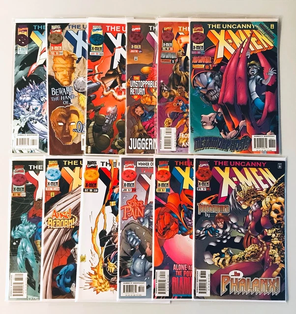 Uncanny X-Men 331 332 333 334 335 336 337 338 339 340 341, 343 Comic Run 1996 Nm
